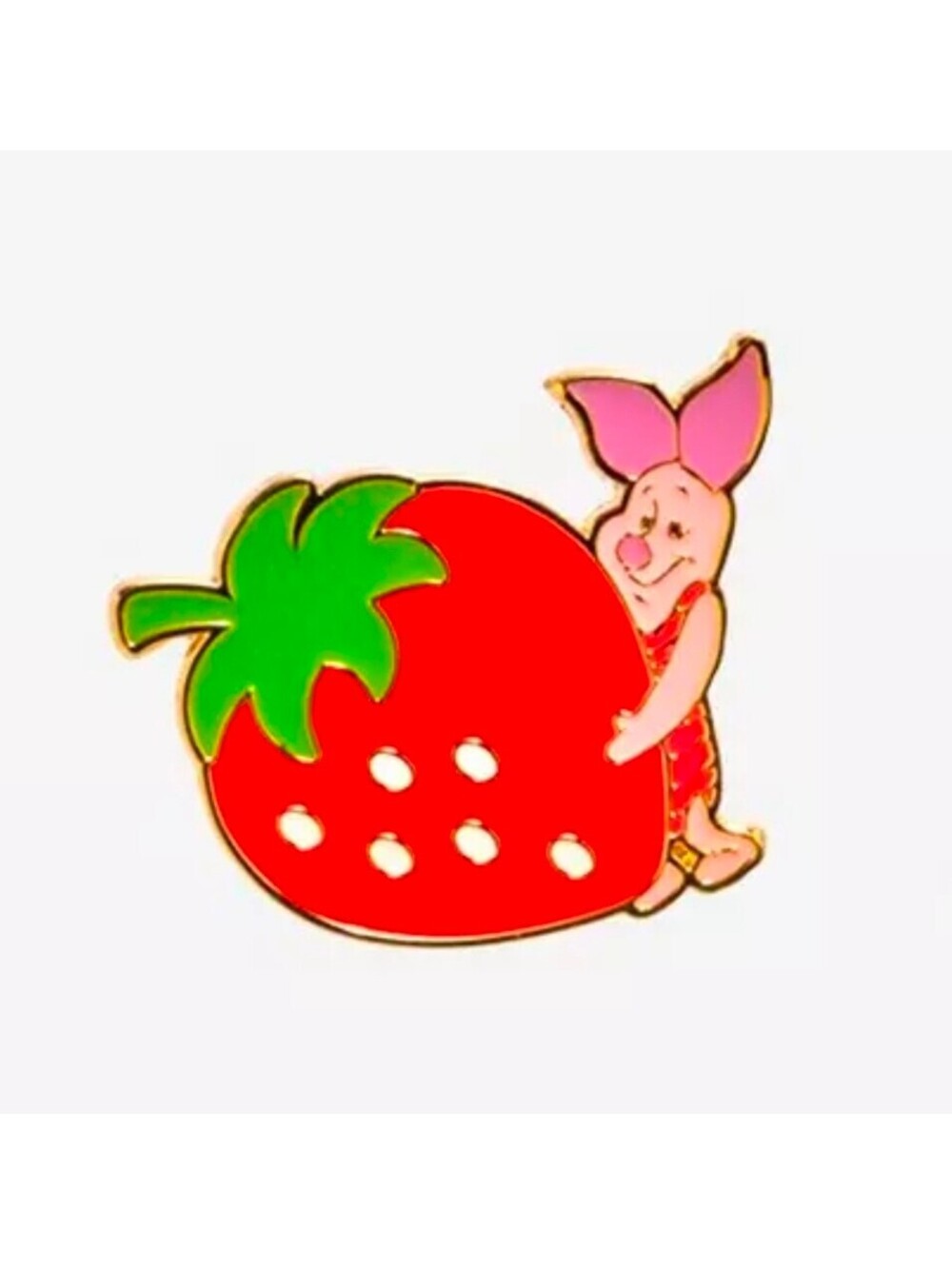 Loungefly Disney Winnie the Pooh Garden Blind Box Pin - Piglet with Strawberry